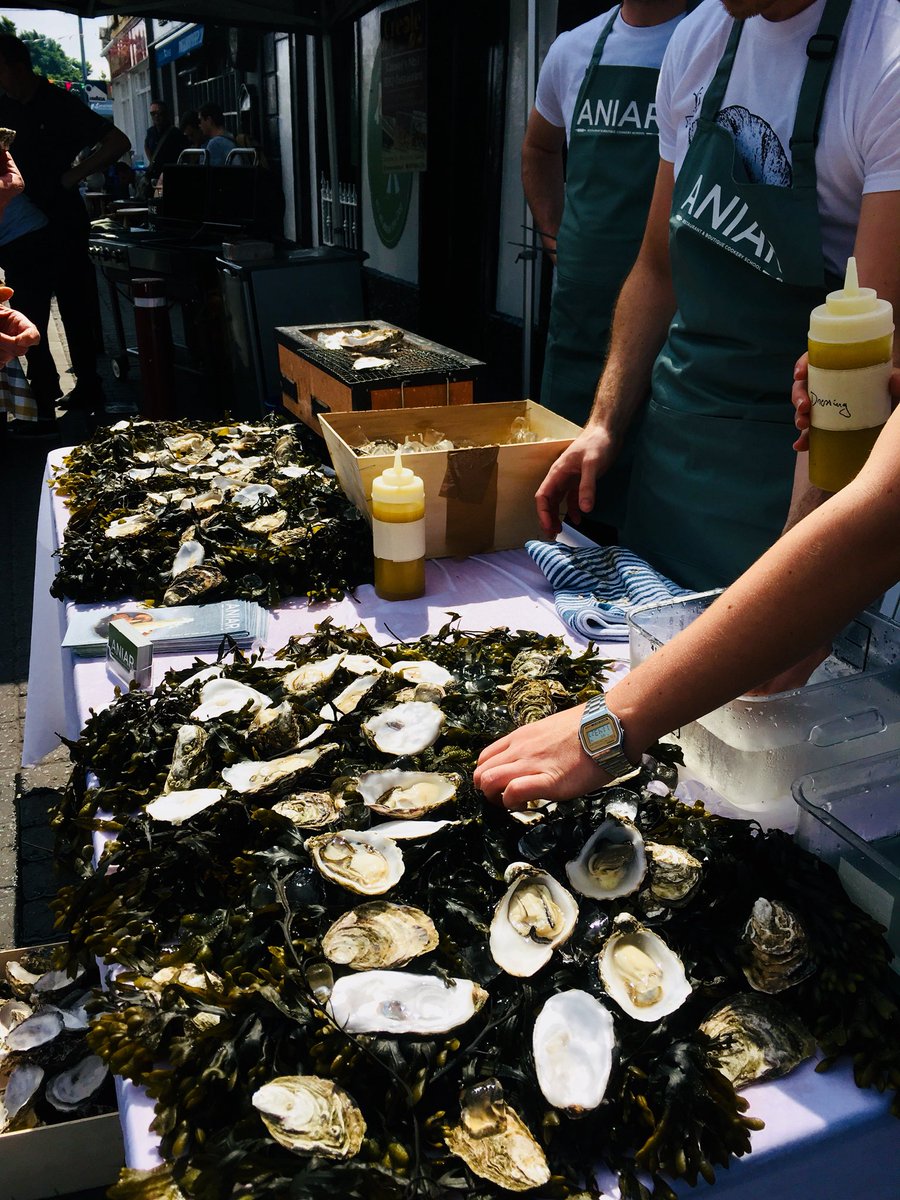 The @doonoysters // seaweed vinegar, Good buzz! 

#Irishoysters #Galway #regionofgastronomy