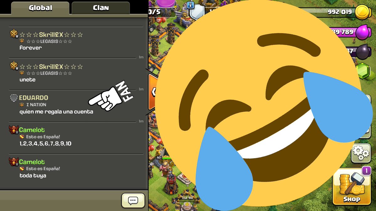 cocspainclan's tweet image. #ClashOfClans 
#generalchat
#Trolls