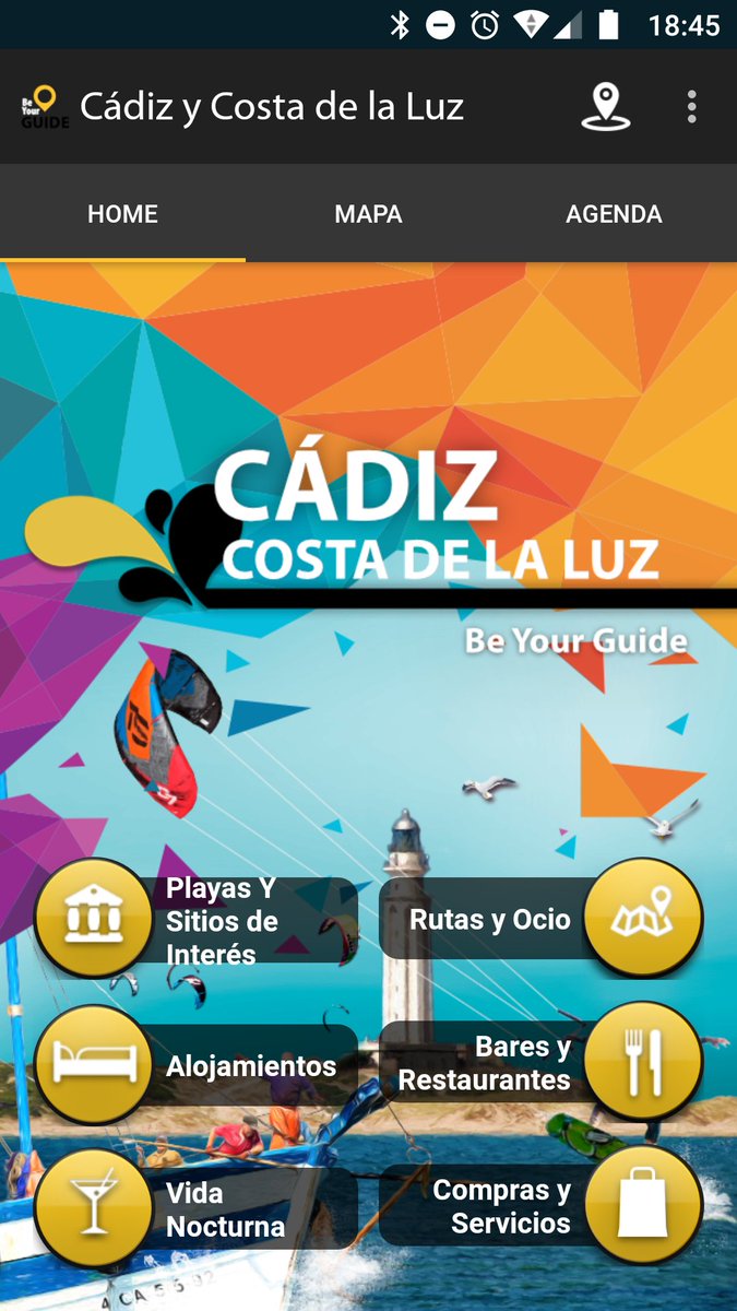 CadizTurismo's tweet photo. RT @AETCadiz: #Descarga la #app @Beyourguidecadi y ponte al día de todo lo relacionado con la #Industria #Turística: #instituciones, #eventos y #empresas ¡Completísima!👌😊
https://t.co/z4kBlIXs9W
#Turismo #TurismoCádiz #BeYourGuide #destino #Cádiz https://t.co/23sjbQPvCj