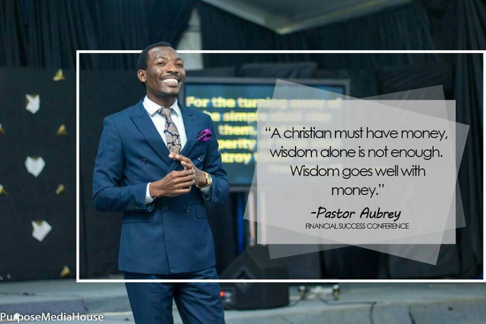 RFPMinistries's tweet photo. "A Christian must have money, wisdom alone is not enough. Wisdom goes well with money."
#wisdom
#money
#christianity
#financialsuccess #conference
#PastorAubrey
#RaisedForAPurpose https://t.co/p1CwS3m2y5