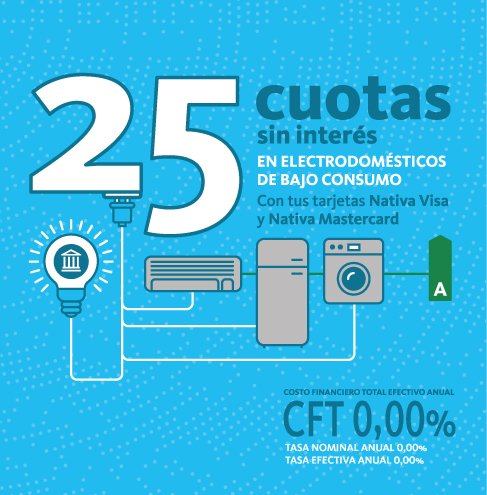 Te contamos que el Banco Nación de la Argentina lanzó un crédito a una súper tasa de 0% para la compra de artículos del hogar eficientes. Así ahorrás en tu factura y cuidás el medioambiente. Más info en 👉 bna.com.ar/Personas/Promo…