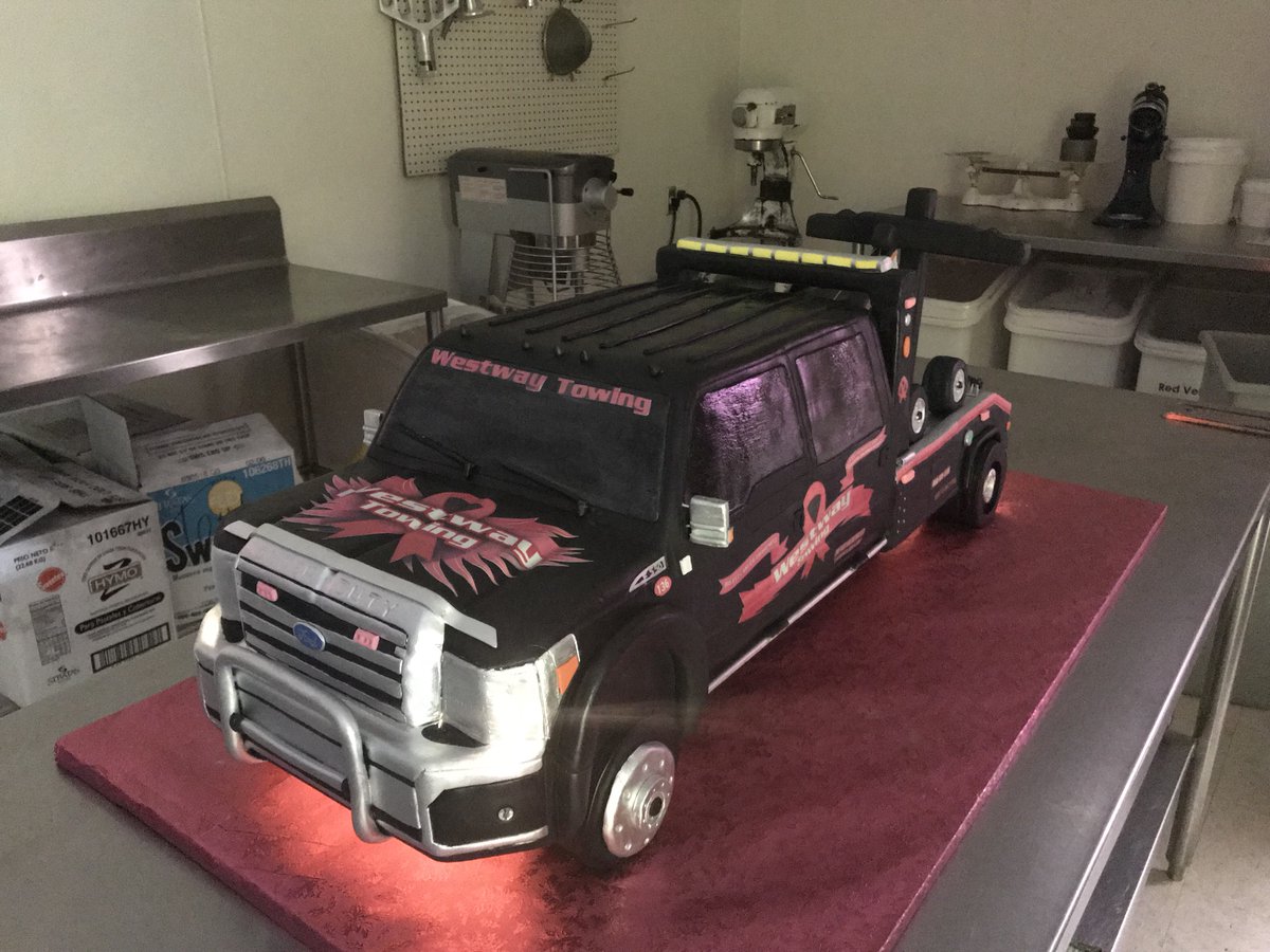 EliteCake's tweet photo. Here is the latest creation from Elite Cake... @EliteCake #elitecake #customecake #towtruckcake #specialtycake call us for your next event 954-450-2685 https://t.co/0YY2qbqCNq