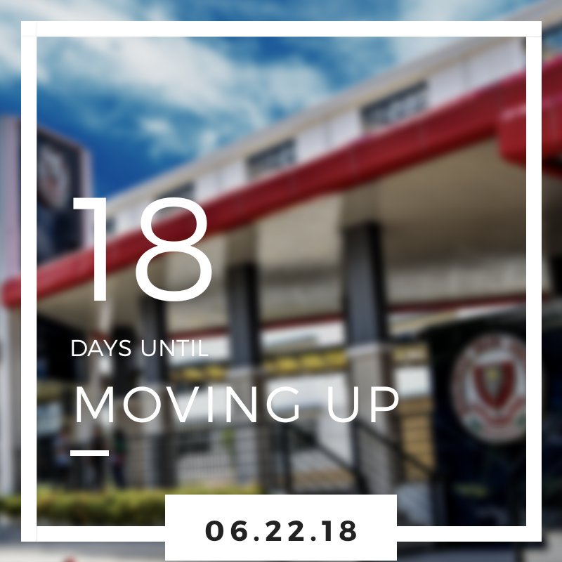 G10Charity's tweet photo. Eighteen more days! #MovingUp2018 https://t.co/5t58VViUIf