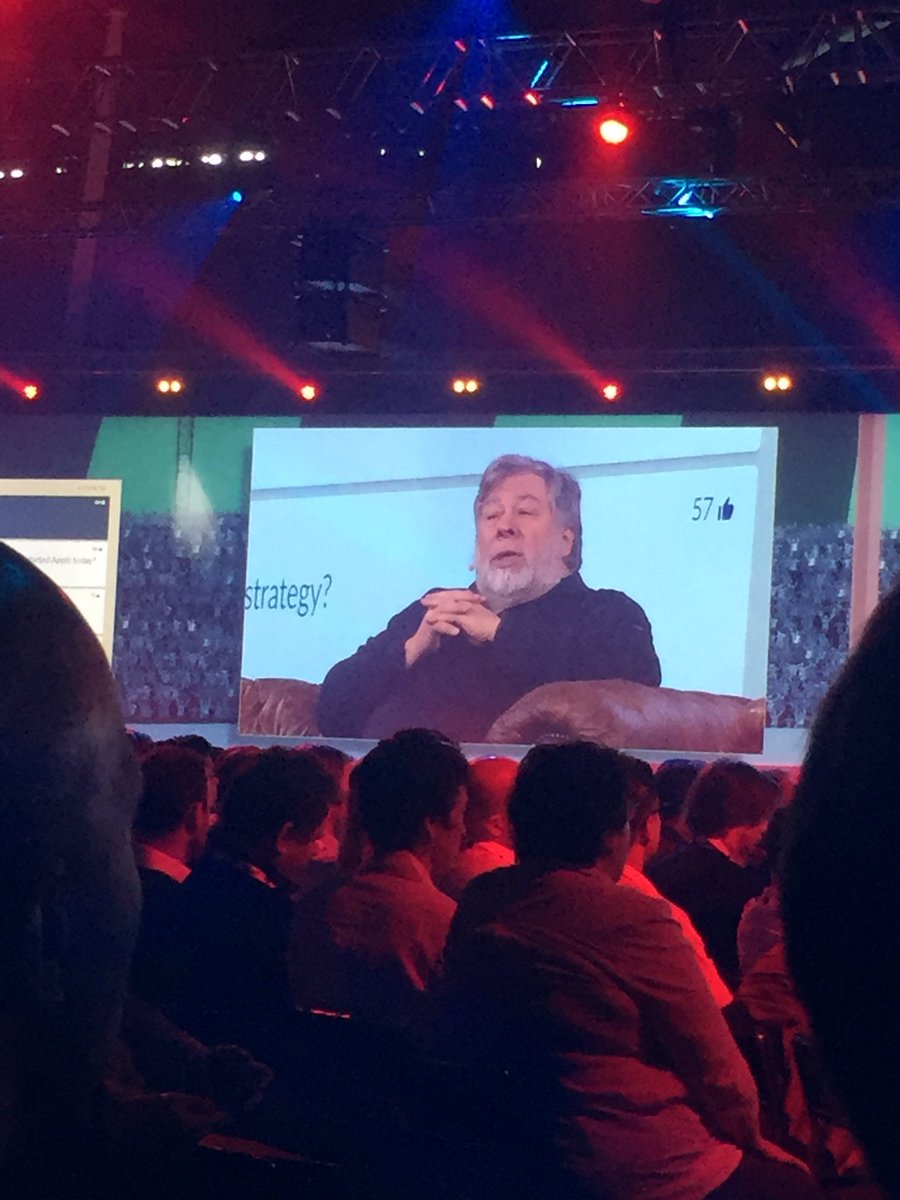 abigailvanwest's tweet photo. Steve Wozniak, co-founder Apple, on AI and Blockchain: 'I want to believe in extreme science-fiction style thinking. I love it when we come up with changes that might be good for humanity' https://t.co/3YBthtEpwD