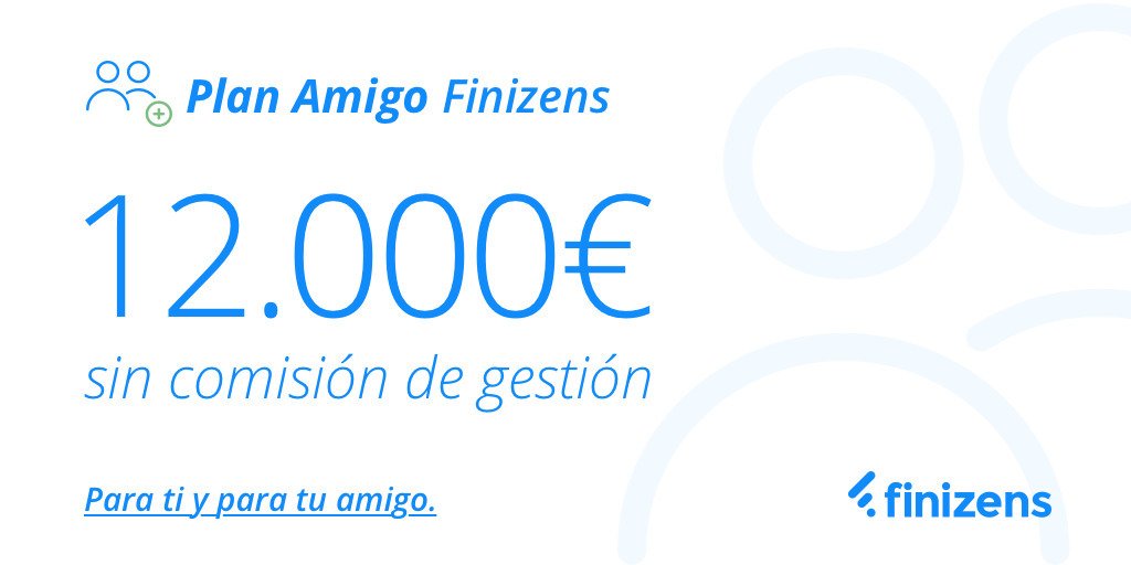 finizens's tweet photo. Presentamos el plan amigo finizens . ¿Te unes a la ola de la inversion pasiva? Puedes encontrar mas informacion en este enlace https://t.co/EmkP8dZW4W #inversionpasiva #carterasdefondos #plandeinversion #planamigofinizens #compraelmundo #gestionautomatizada https://t.co/RKBMMWXNSy