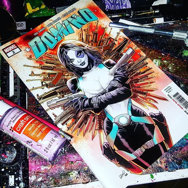 Comic2Canvas's tweet photo. Some #domino comin atcha next 💯✊
.
.
.
#deadpool #deadpool2
#deadpools #deadpoolfan #deadpoolart #xforce #marvelstuff #marvel #marvelcomics #comicbookart #comics #comicbooks #comicartwork #comicart #collageart #comicbookcover #comicbookcollage #comiccollages #comiccanvas #c… https://t.co/nlywcSldUw