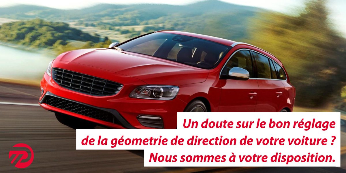 Les conséquences d'un déréglage de la direction de votre voiture sont nombreuses : p. ex. Elle tire de côté pendant la conduite et lors du freinage ... Si c’est le cas, il est nécessaire de faire régler la géométrie de direction. Voici les experts : pneutotal.ch/liste-des-cent…