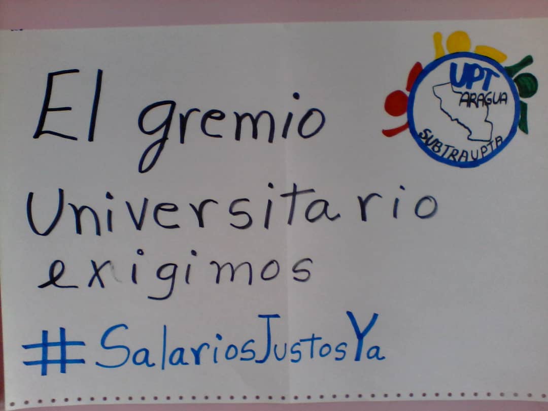 subtraupta's tweet photo. @subtraupta @NicolasMaduro @FtuvDocente #SalariosUniversitariosDignosYa https://t.co/tBED8rVvF8