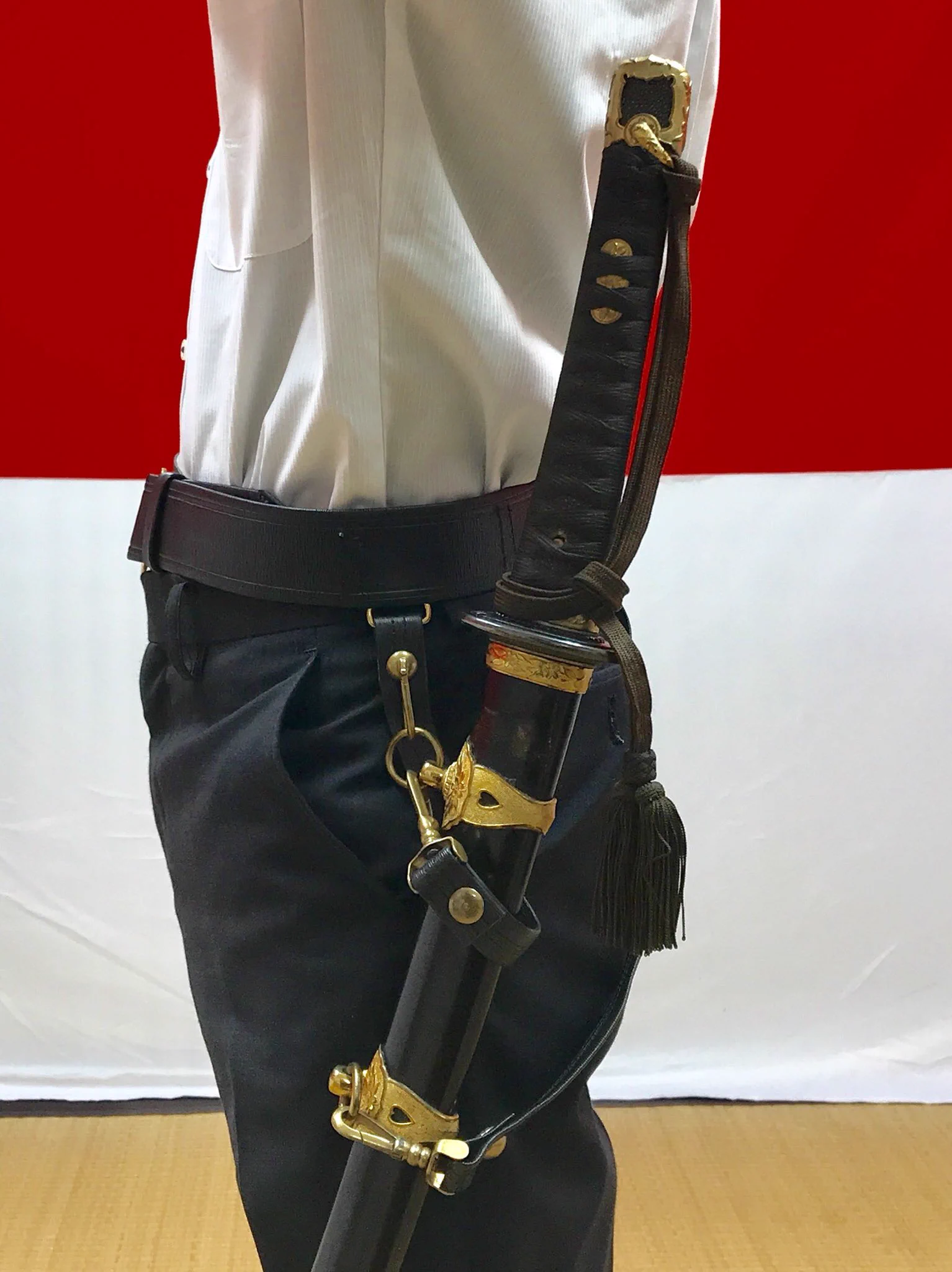 海軍　刀の吊り環ベルト めめんと・頓服 on X: 