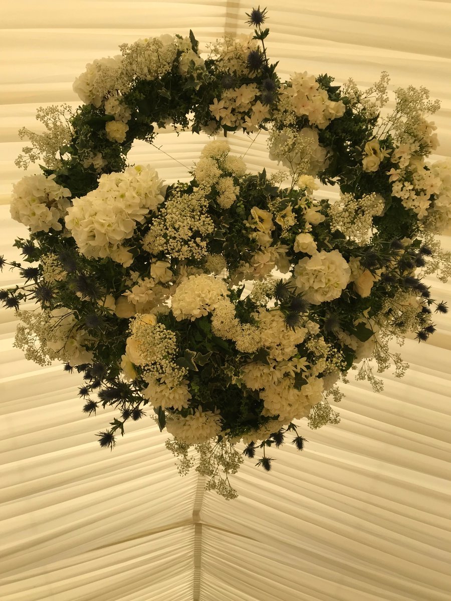 Classic Country Wedding this weekend, beautiful fresh flowers filled both the church and the marquee with summery scents of lavender, rosemary and eucalyptus. #CountryWedding #luxurymarquee #luxurymarquee #summerwedding #lavendereucalyptusflowers