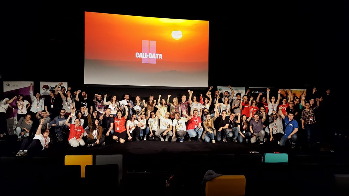 laubolgo's tweet photo. It was a thrilled weekend at #CallofData2018 
#DataHangover https://t.co/obzUV2c7OY