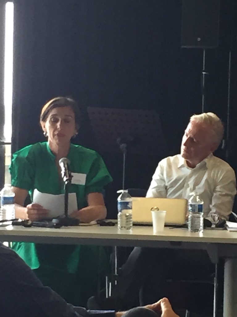 Anna Sjovall of Teater Halland talking about the current actions in Sweden to fight #metoo and on the skills needed to deal with questions on sexual harrassment  <a href="/svenskscenkonst/">Svensk Scenkonst</a> <a href="/skills_europe/">Creative Skills Europe</a> #cseparis2018