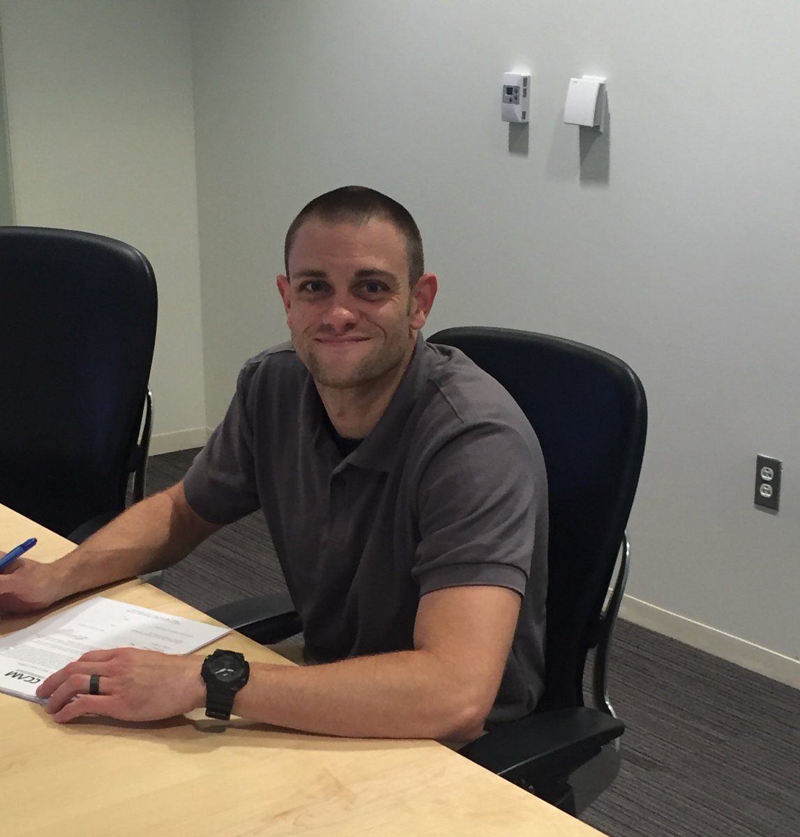 CCAMVA's tweet photo. Staring June off right with new hire, Kevin Childrey, Thermal Spray Coating Process Specialist. Welcome, Kevin! #CCAMSurface https://t.co/PhCigPK3KP