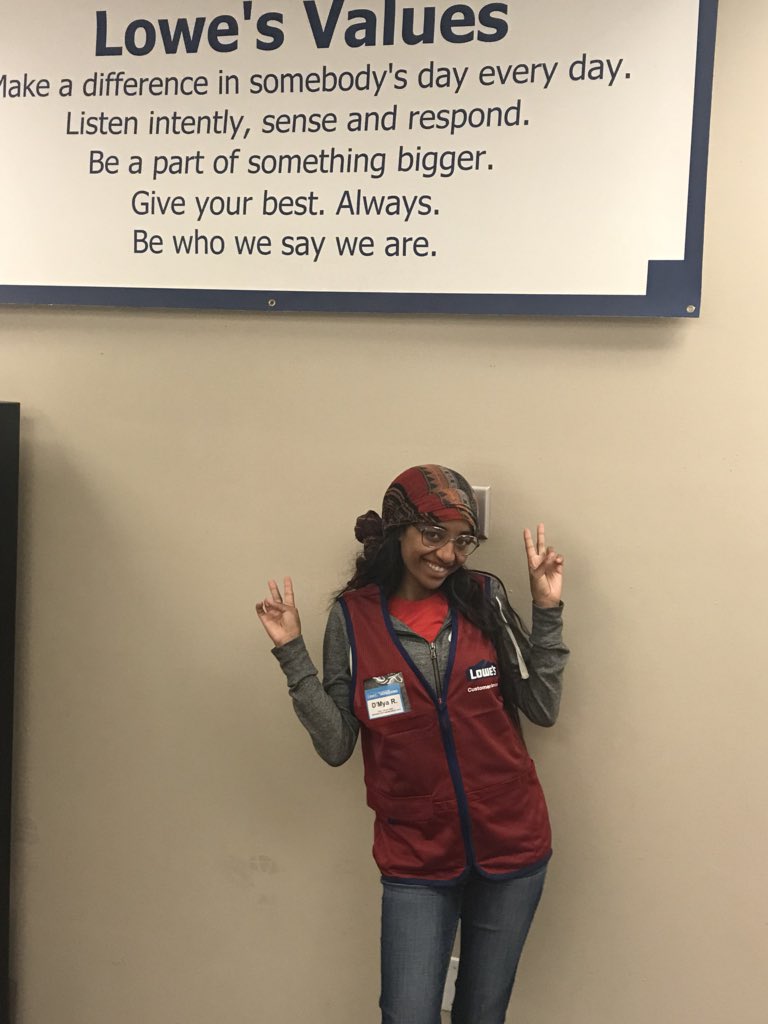 derek_oneal_HRM's tweet photo. D’Mya got her vest and was so excited!!! Can’t wait to see what she does! @HR4Connected @jvance1213 #lowes #springhire https://t.co/O68ZqORau5
