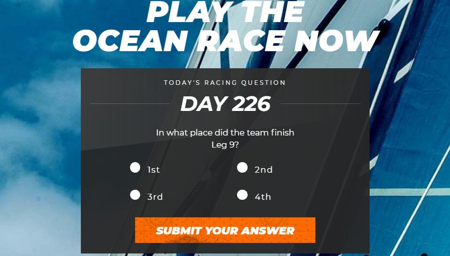 PoweredByVestas's tweet photo. πβ In what place did the team finish in #Leg9 into Cardiffπ΄σ §σ ’σ ·σ ¬σ ³σ Ώ?
Know the https://t.co/ftSvIfJYR2
#QuestionOfTheDay #DailyQuiz #CompetitionTime https://t.co/1gMcLET0FB