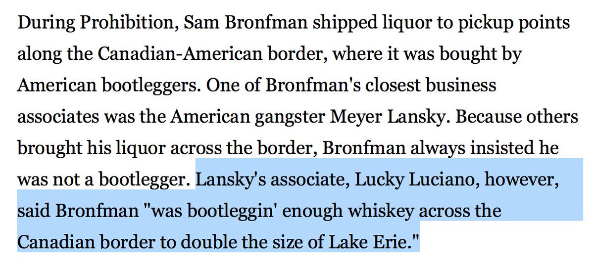 2. B) New England was very important territory for bootleggers - and the Italian-American crime "family" organization (La Cosa Nostra) that arose from prohibition. Why? It was key to their distribution route with Canada. https://www.washingtonpost.com/archive/lifestyle/1986/04/02/bronfman-38/a44eebed-492b-42b5-bec0-ba66b19daa93/?utm_term=.03027cf165b9To secure N.E., Luciano...