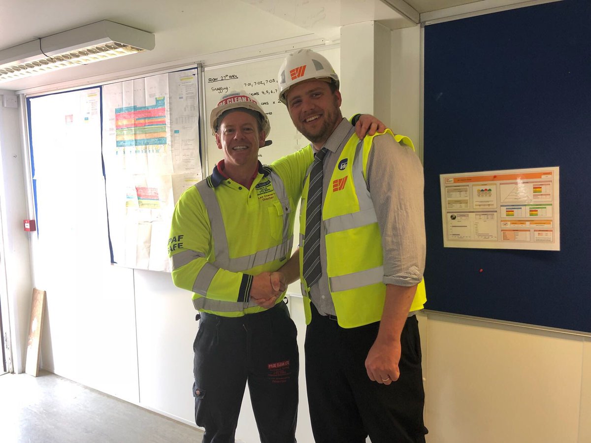 FyldeClean's tweet photo. Another happy customer @EricWrightGroup and @FyldeClean completing all the #buildersclean #sparklecleans #chalkproject #ancoats #manchester https://t.co/Y49rjGrBAZ