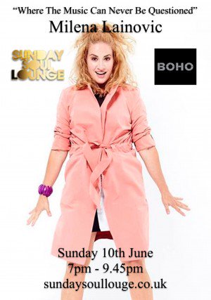 eliteartistsuk's tweet photo. Sunday SouLounge presents @MilenaLainovic this Sunday @BohoCamden  - click the link for more info &amp; table bookings:
https://t.co/kkjiMoy572 https://t.co/x13AAkseu3