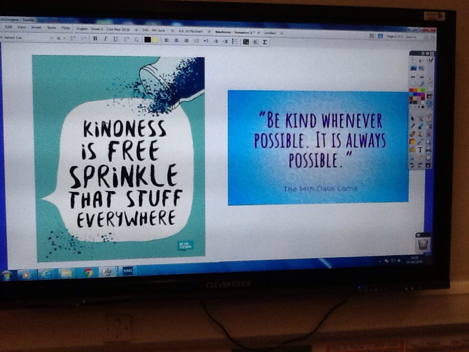 uptonclass6b18's tweet photo. Our value of the term is kindness. We were set a task to all complete random acts of kindness over half term and today we are telling the class about them. Here are photos of our acts of kindness, can you guess what Miss Duffy and I did? #Kind #Valueoftheterm https://t.co/3JcFE7WwFC