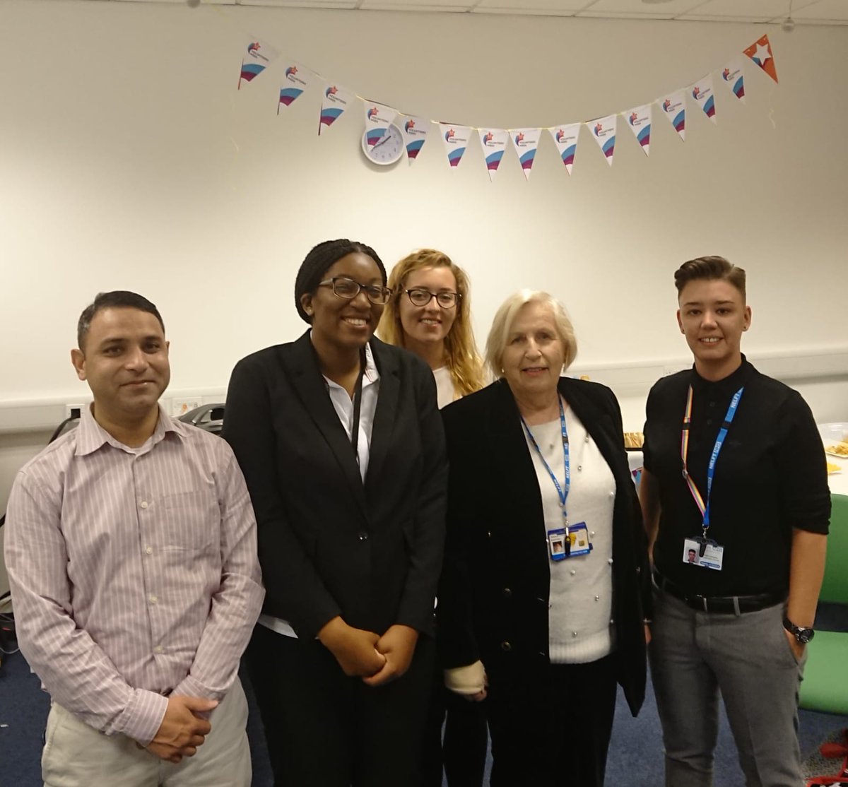 NELFT's tweet photo. Today we're hosting a tea party at CEME to say thank you to all of our amazing volunteers including Joan who has been a volunteer with us for 20 years #VolunteersWeek https://t.co/y1Bgq715eq