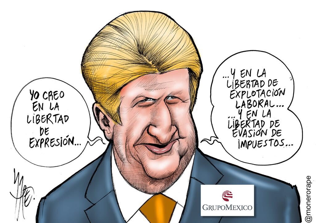 El_Chamuco's tweet photo. Todo un empresario liberal es Germán Larrea.

De @monerorape en @Milenio. https://t.co/OH7w7lTUEi