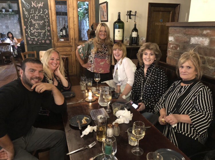 We had the gorgeous Yvette Fielding &amp; her lovey family dine with us last weekend, was lovely to see you again, hope to see you back in Liverpool soon 😊