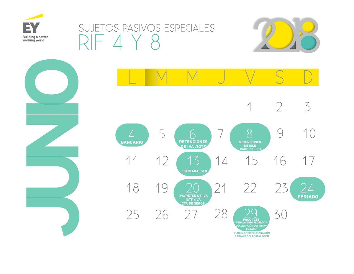 calendario fiscal 2021 venezuela