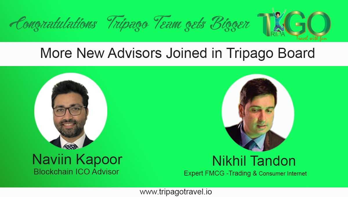 Congratulations!! Tripago team gets bigger..