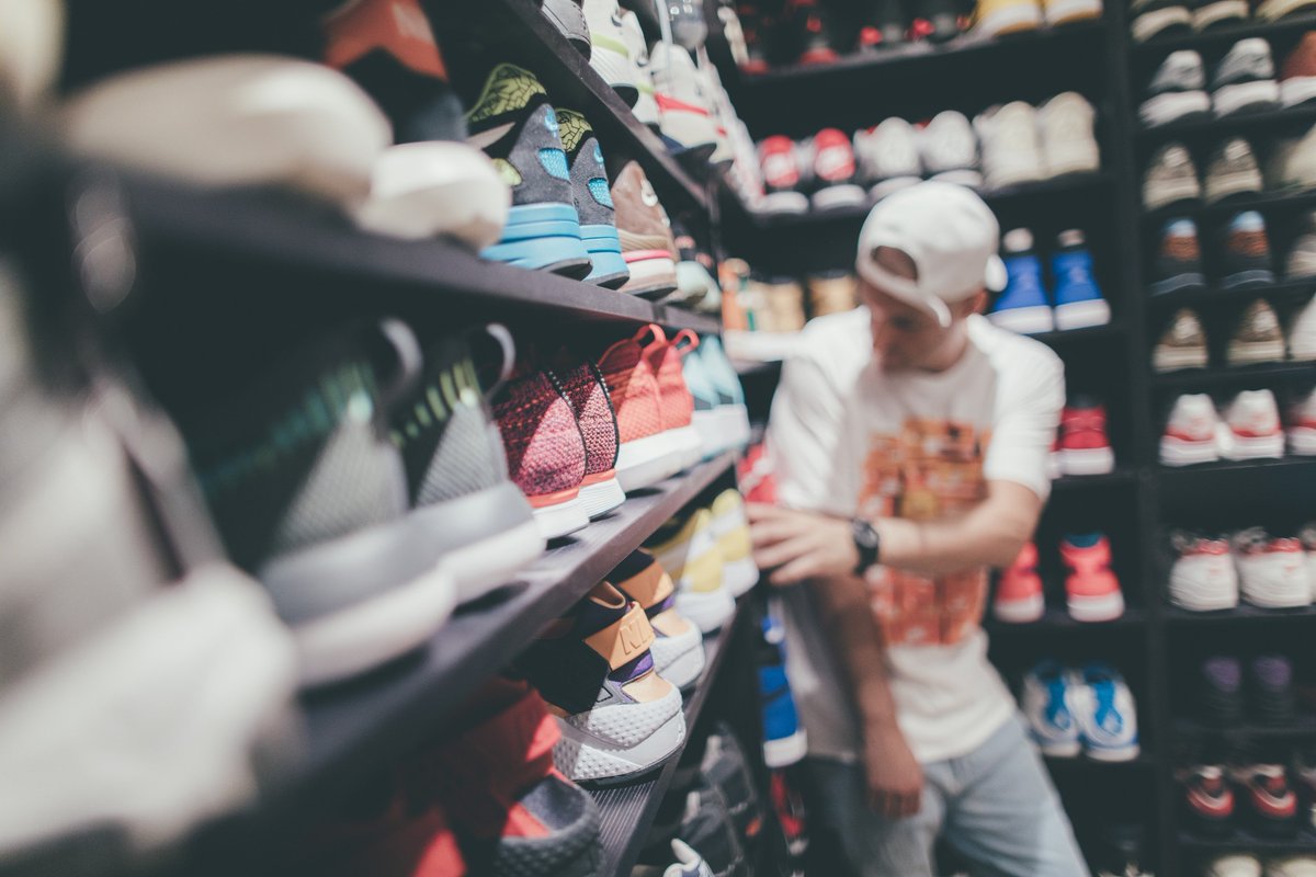 Our friend <a href="/DJWich/">Golden Touch</a> just finished his new #sneakerroom with many heats from our store! 😉 #sneakers #sneakerbarber