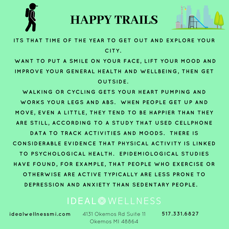 idealwellnessmi's tweet photo. #coachescorner #tipoftheweek #happytrails #exlpore #outdoors # health #wellness #idealwellnessmi #happy #oustside #active #walking #hiking #biking #goodmood #sunshine #hearthealth #exercise #reducestress https://t.co/Hv65iDpGoX