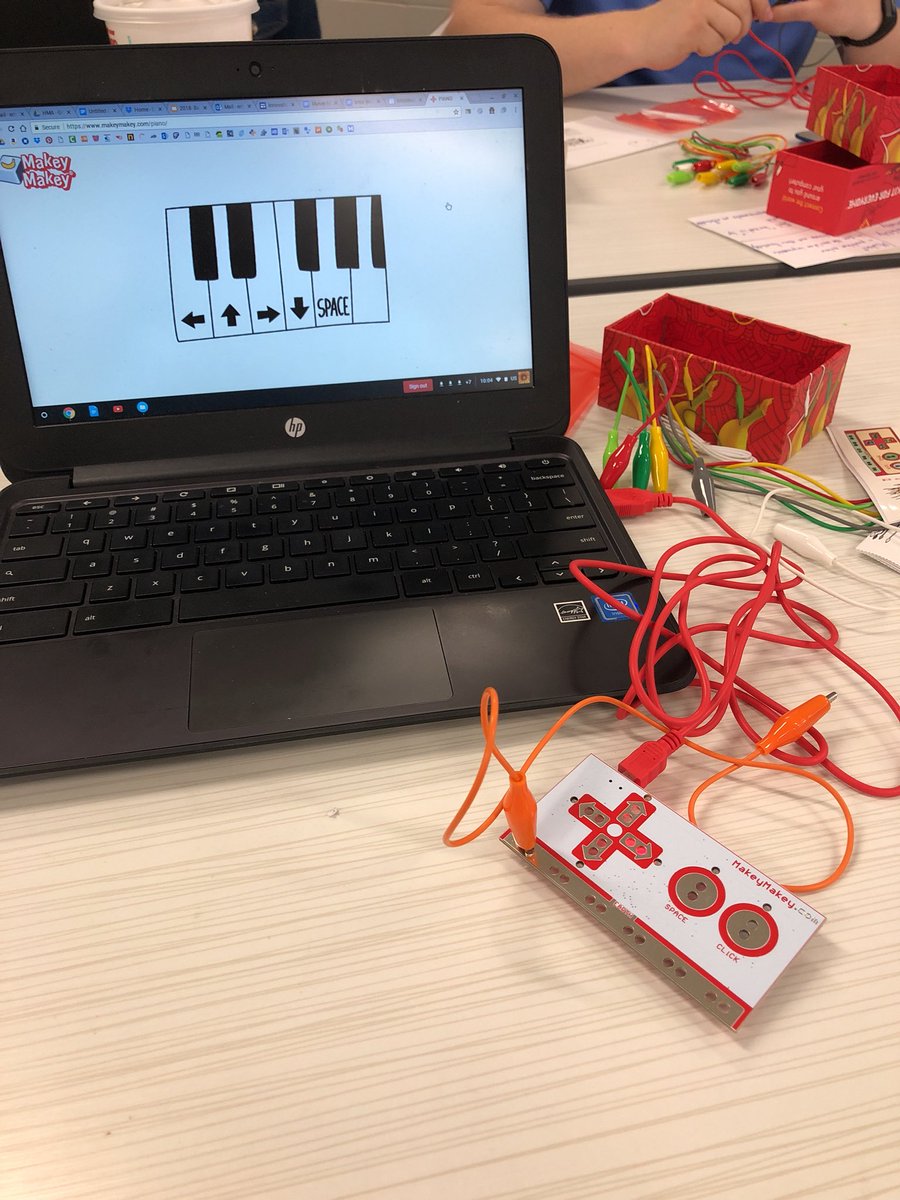 MrsFordTeacher's tweet image. This is pretty awesome! @fcpsoit  @makeymakey #startmaking #makeymakey