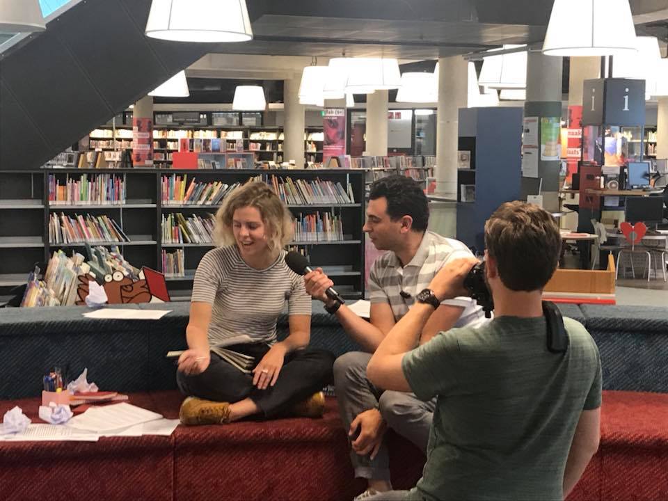 Aan het werk met <a href="/21ToolKit/">Joel</a> voor een nieuwe serie voor <a href="/bieb010/">Bibliotheek Rotterdam</a>