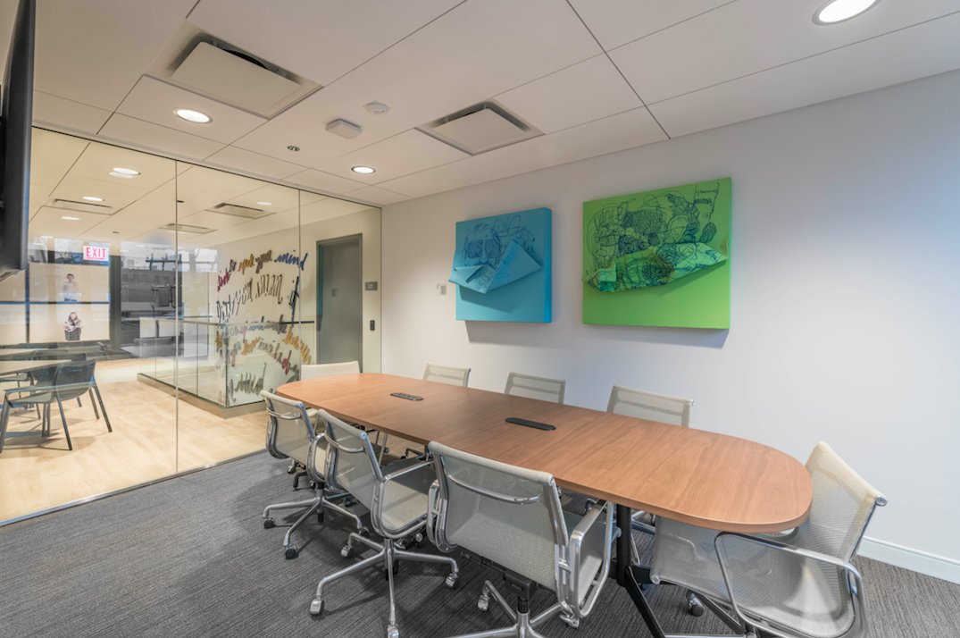 Hold that important meeting at home in the #SpokeApts conference room. Get to work without leaving home: bit.ly/2H7cuo7.