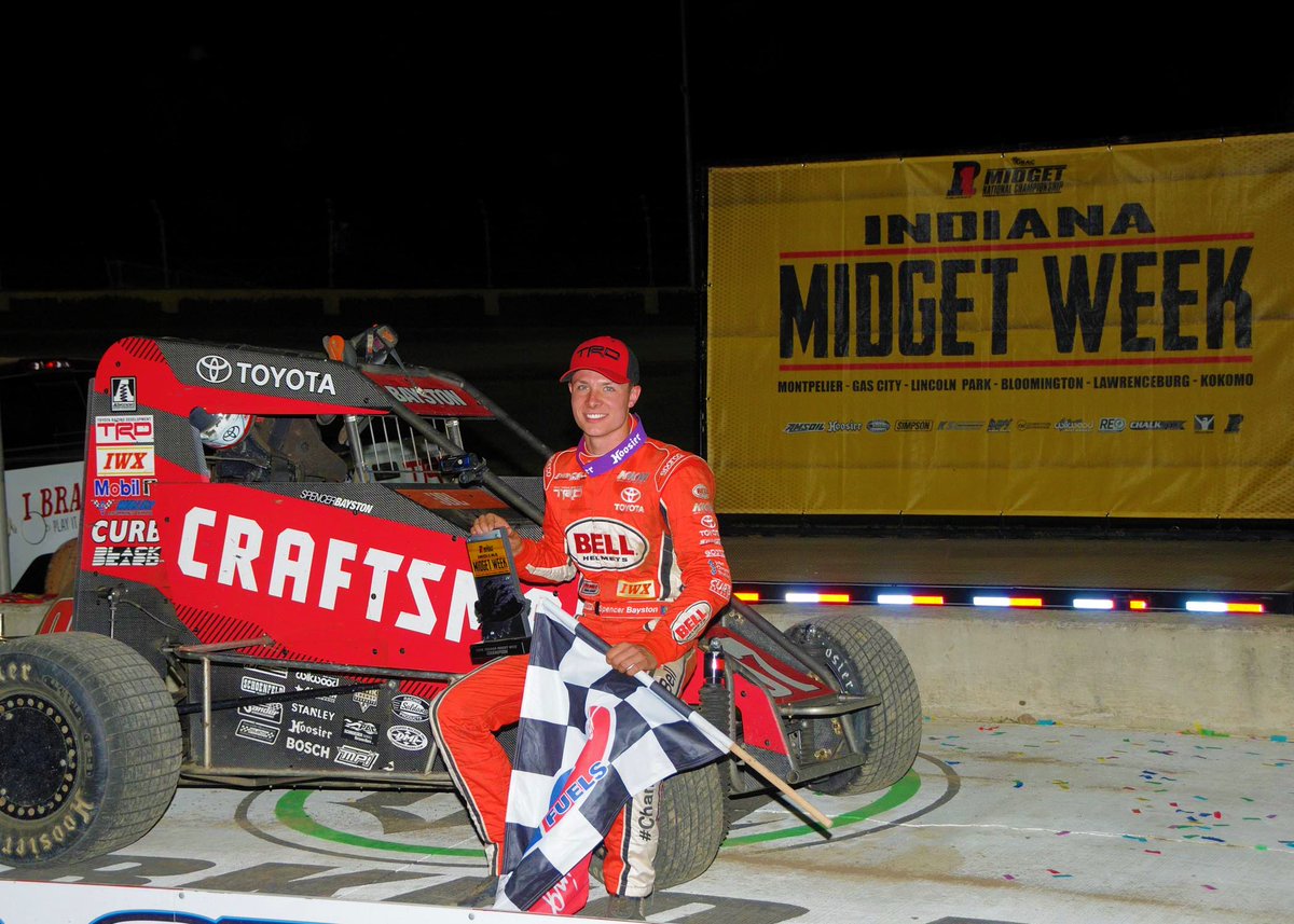 USACNation's tweet image. Here's a breakdown of the final 2018 Indiana #MidgetWeek point standings. Find your favorite driver!

Complete Standings--&amp;gt;usacracing.com/component/k2/i…

PHOTO: IMW Champ Spencer Bayston (Travis Branch Photo)