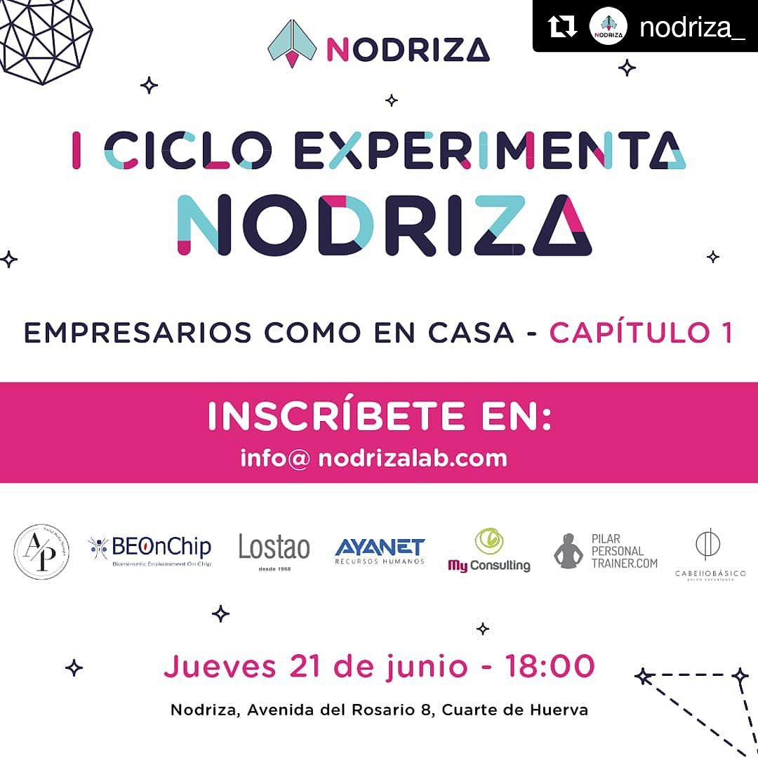 El proximo 21 de junio, seré ponente en el evento "Empresarios como en casa"
Todo un honor que desde @nodriza_ cuenten conmigo 😊
¡Nos vemos alli!
#zaragoza #empresa #evento #casosdeexito  #eventoenzaragoza #entrenamientopersonal #personaltraining #entrenadorpersonalzaragoza