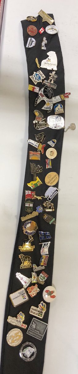 MichelleSSacco's tweet photo. Good morning from #SCNC2018, #TeamTecToba is ready to compete and trade pins! #TecVoc #SkillsMB https://t.co/VqbWGqIhj0