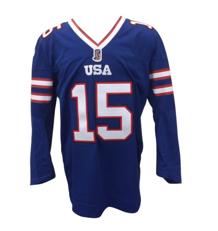 WJCinBUF's tweet photo. NOW ON SALE: #WorldJuniors gear + USA jerseys 👌

Start here: https://t.co/0SJHi3HRDL https://t.co/OSQmPWGM6z