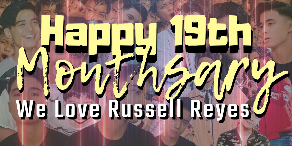 WLRUSSELLOFC's tweet photo. Happy 19th month, We Love Russell Fam 👊💪💙💙💙
All for Russell! 💪🤘 
We lerv yeeeeer, @boyband_russell 🤗😘💙
#WeLoveRussellReyes https://t.co/4p1NH0K6JI