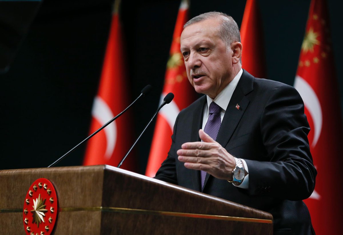 TC_icisleri's tweet photo. Cumhurbaşkanımız Sn.@RT_Erdogan, Cumhurbaşkanlığı Külliyesi'nde Bakanımız Sn.@suleymansoylu ve Belediye Başkan Vekillerini kabul etti https://t.co/wYrNt3z6CA
