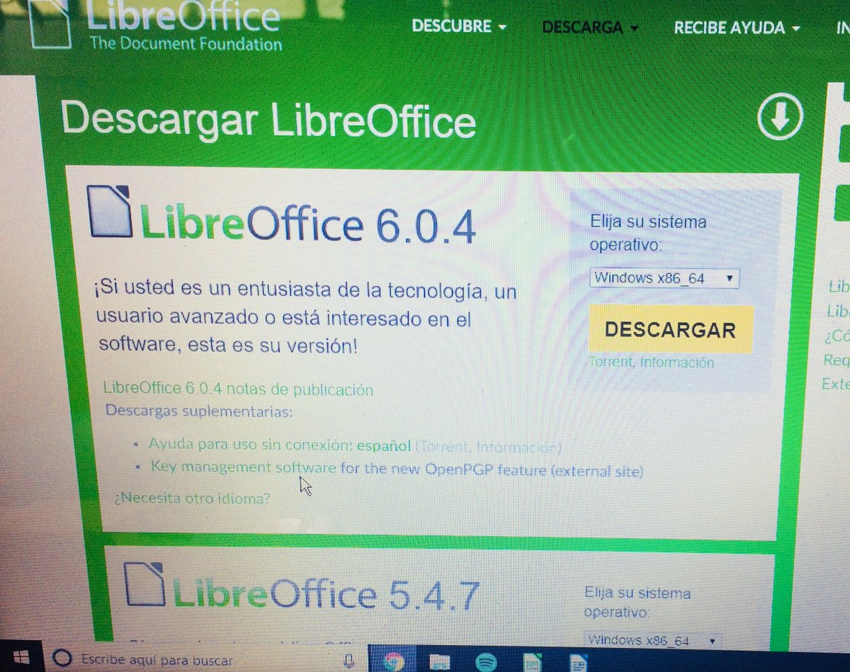 fourniertrad's tweet photo. Ya que he tenido que formatear y reinstalar todo, voy a probar software diferente y abierto #libreoffice #formateando https://t.co/CWUZSPaRYR