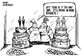 NaiymahSanchez's tweet image. Its not about a cake! its about principal and equality for ALL!  When we use Religion as base to discriminate we open the door for all discrimination. faith and religion is a privilege to have and it should not be used to punish. 
#GODBLESSAMERICA ** #ResistHatred ** #WeAreEqual