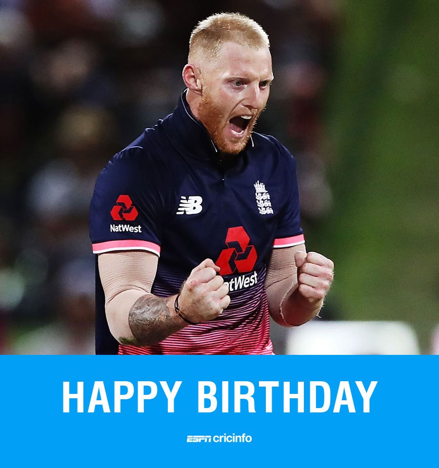 Happy birthday Ben Stokes! 