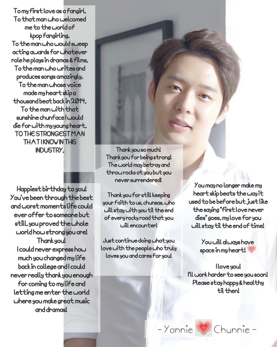 aynforlegends's tweet photo. Happy birthday, my first love! 💗

#Happy6002Day_2018
#Happy6002Day
#HappyYoochunDay #ParkYoochun #ParkYuChun #박유춘 #JYJ https://t.co/OnILDaw83A