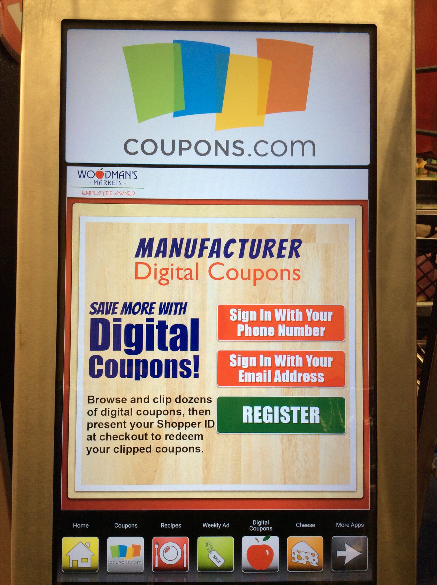 Woodmans Food Market On Twitter Access Digital Manufacturer Coupons Directly From Our In Store Kiosks