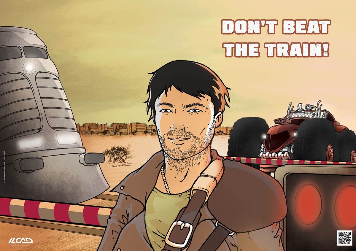 ilcad's tweet photo. ILCAD 2018 
10th edition of ILCAD : “Don’t beat the train!”
Please note that the illustrations used have been drawn by hand. If you like them, please Retweet and follow ILCAD
Thank you to @studio_cigale and @uic 
- https://t.co/ATUFqSNmeH
- https://t.co/oci8CBeAhL https://t.co/BS9DCYpSFp
