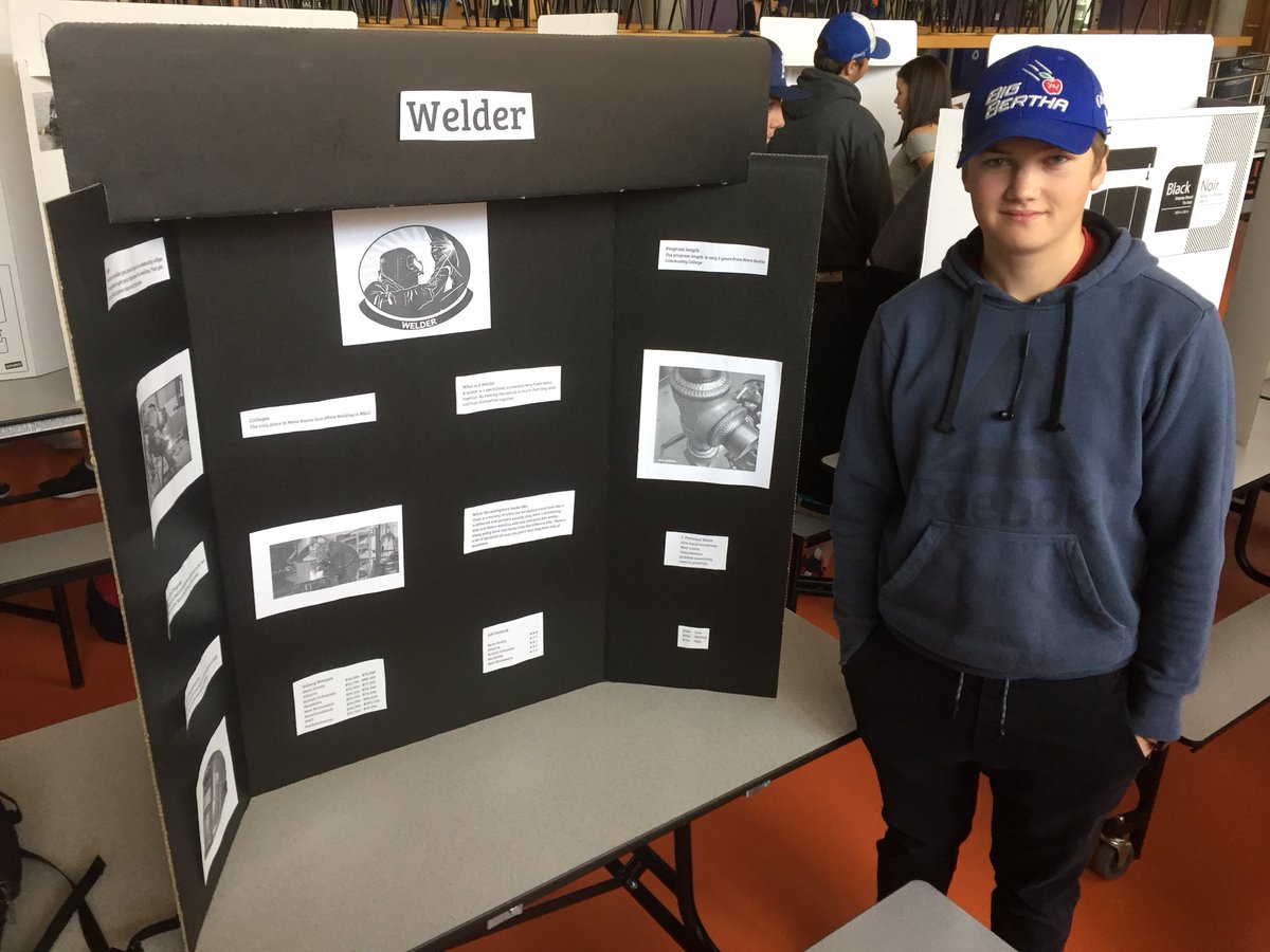 CPAMrWeber's tweet photo. @CPAHighSchool O2 students’ career fair. They went to job shadows, researched a career and created the fair!  They rocked it! #O2CPAcareerfair https://t.co/8XVfIZkIVz