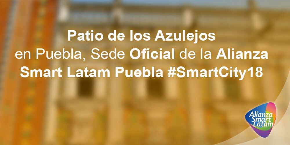 netougaldeh's tweet photo. #FelizLunes porque hoy se inaugura la Sede Oficial de la @AlianzaSmartLat en @Puebla, espacio para colaboración entre los  agentes de transformación de las ciudades de Latinoamérica. @SmartCityLATAM #SmartCity18 https://t.co/DN0UWVXWrQ