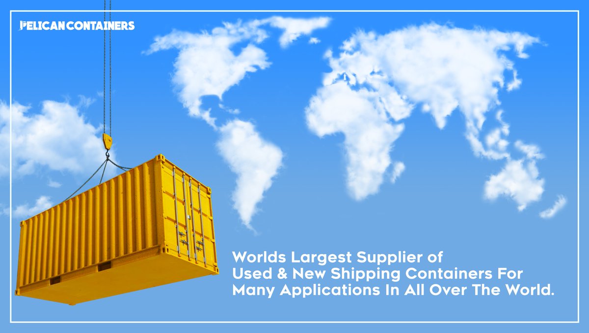 PelicanContain's tweet photo. Worlds Largest Supplier of Used &amp; New #Shipping Containers For Many Applications in all Over The World.
#20ftContainers #ContainersForSale #40ftContainer #UsedContainer #45ftContainers https://t.co/GVIgmSRNYX