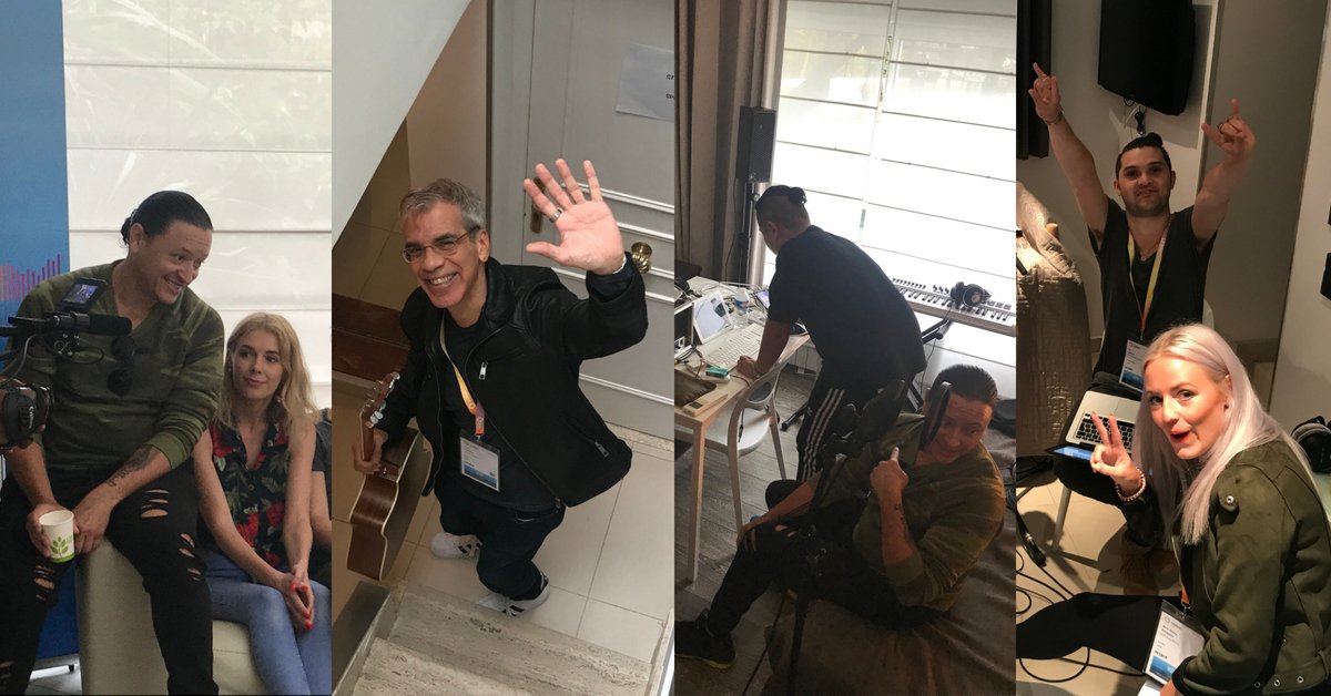 midem's tweet photo. Day 2 at the brand new #midem Songwriting Camp: @ElvisCrespo is here! And the entire team of hand-picked star artists are now hard at work, composing tomorrow's hits before Thursday's presentation. We'll keep you updated on their progress here!

More info: https://t.co/NMLYIIB34I https://t.co/ihDnBgCyAf