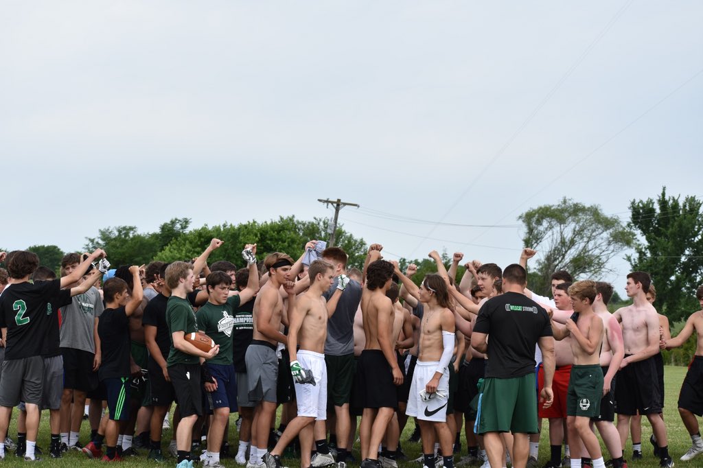 <a href="/Football_DeSoto/">DHS Football</a>  
Great work today fellas! #outworkouthitoutwant